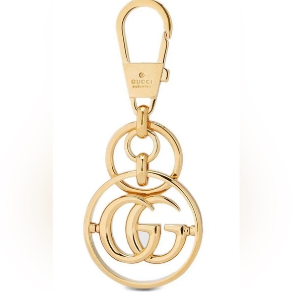 Gucci Double G Bag Charm/Key Ring - Picture 7 of 9